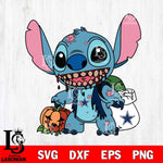 Dallas Cowboys Stitch Zombie Football Svg Eps Dxf Png File, NFL svg, Digital Download, Instant Download