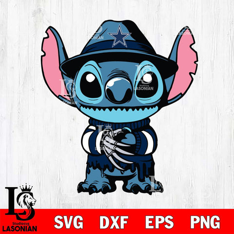 Dallas Cowboys Stitich Freddy Krueger Football Svg Eps Dxf Png File, NFL svg, Digital Download, Instant Download