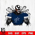 Dallas Cowboys Venom Marvel Svg Eps Dxf Png File, Digital Download, Instant Download