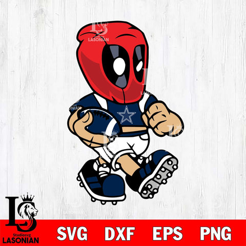 Dallas Cowboys deadpool 3 Sport Svg Eps Dxf Png File, Digital Download, Instant Download