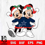 Dallas Cowboys mickey christmas 11 Svg Eps Dxf Png File, Digital Download, Instant Download