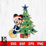 Dallas Cowboys mickey christmas 12 Svg Eps Dxf Png File, Digital Download, Instant Download