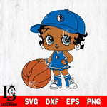 Dallas Mavericks Betty Boop NBA 11 Svg Eps Dxf Png File, NBA svg, Digital Download, Instant Download