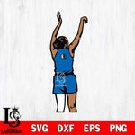 Dallas Mavericks Girl Basketball Svg Eps Dxf Png File, Digital Download, Instant Download