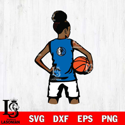 Dallas Mavericks Girls sport 10 Svg Eps Dxf Png File, Digital Download, Instant Download