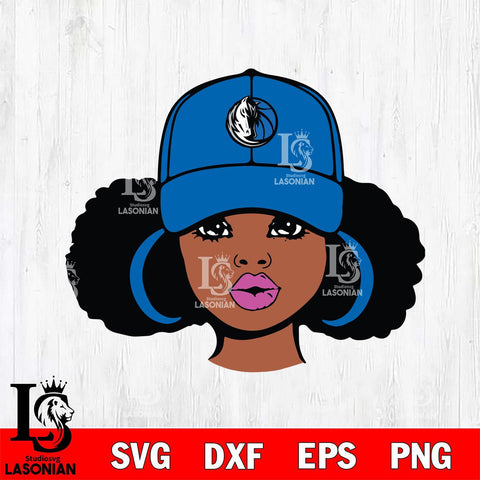 Dallas Mavericks Girls sport 1 Svg Eps Dxf Png File, Digital Download, Instant Download