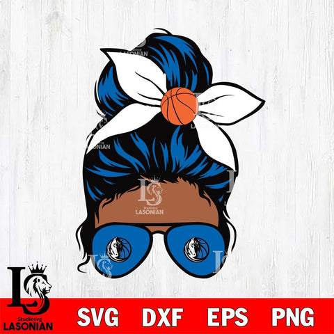 Dallas Mavericks Girls sport 9 Svg Eps Dxf Png File, Digital Download, Instant Download