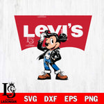 Dallas Mavericks Levis Mickey Mouse Svg Eps Dxf Png File, Digital Download, Instant Download