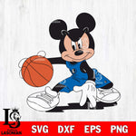 Dallas Mavericks Mickey Minne 4 Nba Svg Eps Dxf Png File, NBA svg, Digital Download, Instant Download