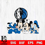 Dallas Mavericks Mickey Minne 5 Nba Svg Eps Dxf Png File, NBA svg, Digital Download, Instant Download