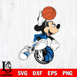 Dallas Mavericks Mickey Minne 8 Nba Svg Eps Dxf Png File, NBA svg, Digital Download, Instant Download