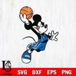 Dallas Mavericks Mickey NBA basketball Svg Eps Dxf Png File, Digital Download, Instant Download