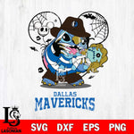 Dallas Mavericks Stitch Freddy Krueger Halloween Svg Eps Dxf Png File, Digital Download, Instant Download