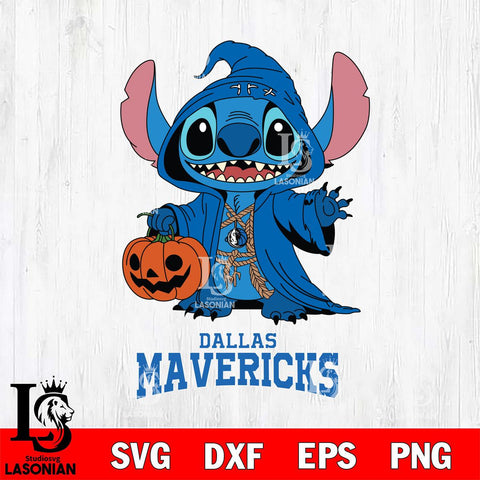 Dallas Mavericks Stitch Horror Svg Eps Dxf Png File, NBA svg, Digital Download, Instant Download