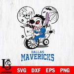 Dallas Mavericks Stitch Jigsaws Halloween Svg Eps Dxf Png File, Digital Download, Instant Download