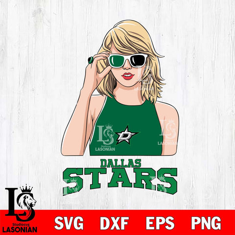 Dallas Stars And Taylor Swift Fan Svg Eps Dxf Png File, Digital Download, Instant Download