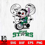 Dallas Stars Stitch Jigsaws Halloween Svg Eps Dxf Png File, Digital Download, Instant Download