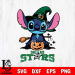 Dallas Stars Stitch witch Svg Eps Dxf Png File, NHL svg, Digital Download, Instant Download