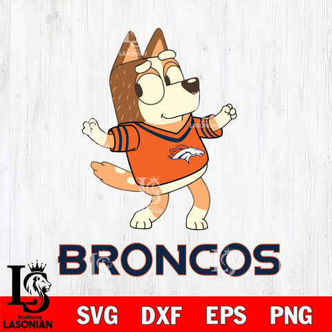 Denver Broncos Chilli Dance Svg Eps Dxf Png File, Digital Download, Instant Download