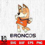 Denver Broncos Chilli Dance Sport Svg Eps Dxf Png File, Digital Download, Instant Download