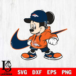 Denver Broncos Cool Mickey Mouse Svg Eps Dxf Png File, Digital Download, Instant Download