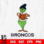 Denver Broncos Grinch Leopard Coffee Svg Eps Dxf Png File, Digital Download, Instant Download