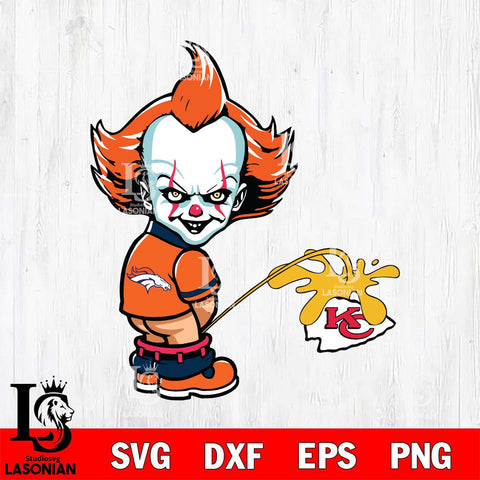 Denver Broncos IT Piss On Kansas City Chiefs Svg Eps Dxf Png File, Digital Download, Instant Download