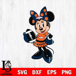 Denver Broncos Minnie Mouse Svg Eps Dxf Png File, Digital Download, Instant Download