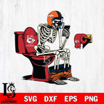 Denver Broncos Shit On Kansas City Chiefs Svg Eps Dxf Png File, Digital Download, Instant Download