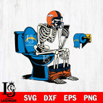 Denver Broncos Shit On Los Angeles Chargers Svg Eps Dxf Png File, Digital Download, Instant Download