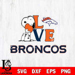 Denver Broncos Snoopy Sport 10 Svg Eps Dxf Png File, NFL svg, Digital Download, Instant Download