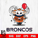 Denver Broncos Stitch Pennywise Halloween Svg Eps Dxf Png File, Digital Download, Instant Download