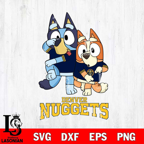 Denver Nuggets Bluey Chilli Dance Mode Svg Eps Dxf Png File, Digital Download, Instant Download