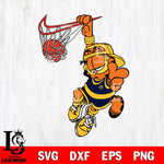 Denver Nuggets Garfield Svg Eps Dxf Png File, Digital Download