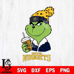 Denver Nuggets Grinch hat Svg Eps Dxf Png File, Digital Download, Instant Download