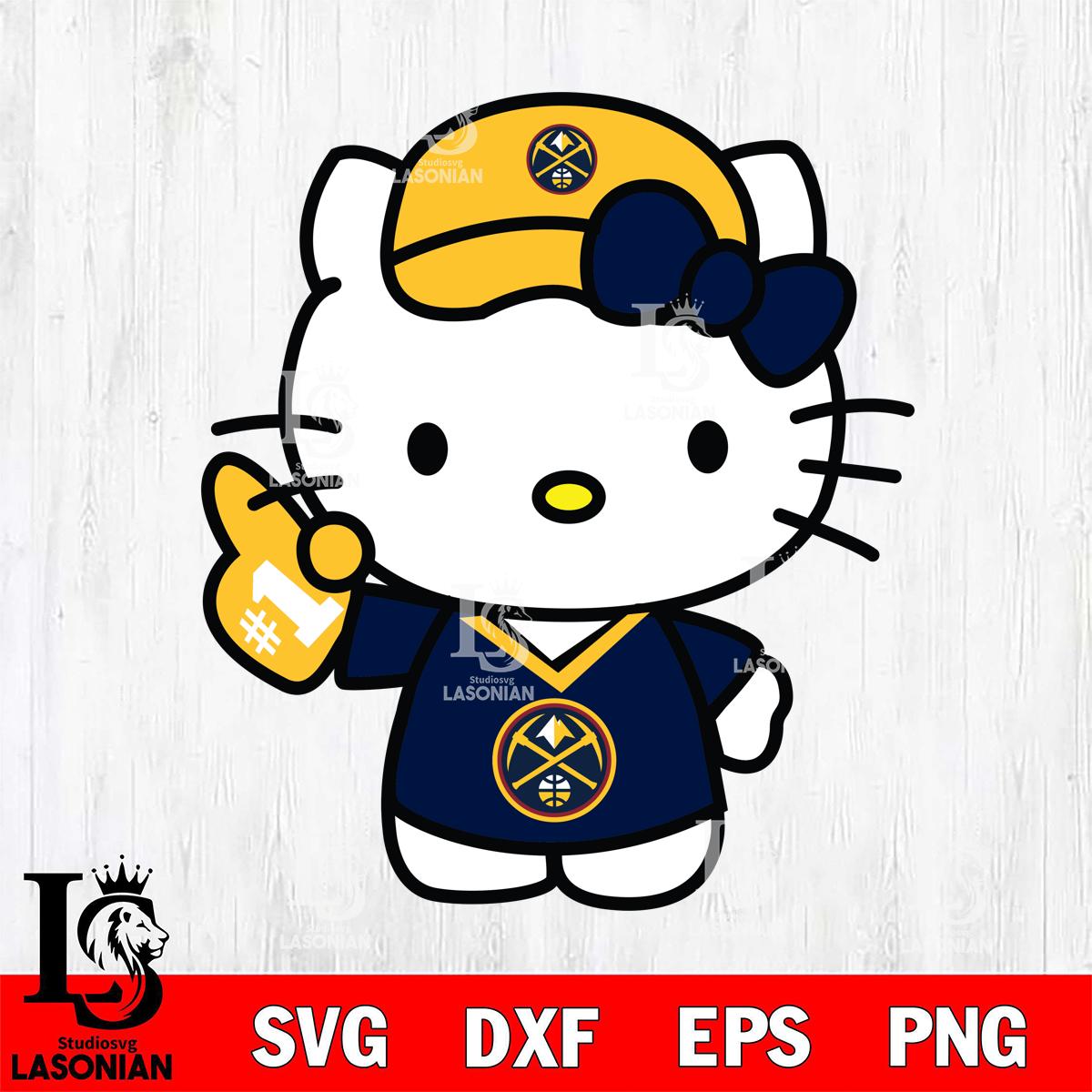 Denver Nuggets Hello Kitty basketball 2 – lasoniansvg