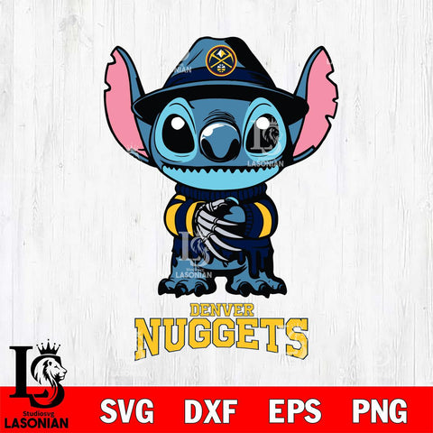 Denver Nuggets Stitich Freddy Krueger Svg Eps Dxf Png File, NBA svg, Digital Download, Instant Download