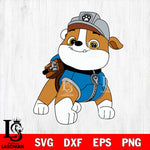 Detroit Lions Paw Patrol Svg Eps Dxf Png File, NFL svg, Digital Download, Instant Download