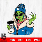 Detroit Lions Boujee Grinch 9 Svg Eps Dxf Png File, Digital Download, Instant Download