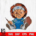 Detroit Lions Chucky Horror 9 Svg Eps Dxf Png File, NFL svg, Digital Download, Instant Download