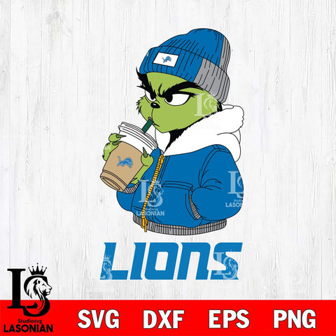 Detroit Lions Grinch Bougie Christmas Svg Eps Dxf Png File,Cricut svg files, Digital Download, Instant Download