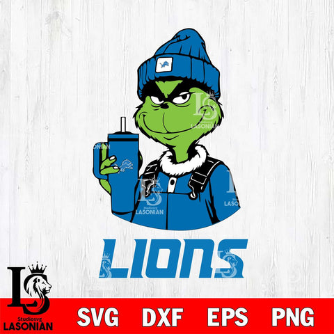 Detroit Lions Grinch Football Christmas Svg Eps Dxf Png File,Cricut svg files, Digital Download, Instant Download