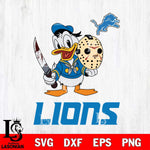 Detroit Lions Jason Voorhees 12 Svg Eps Dxf Png File, Digital Download