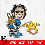 Detroit Lions Leatherface Piss On Chicago Bears Svg Eps Dxf Png File, Digital Download, Instant Download