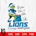 Detroit Lions Merry kissmyass grinch Svg Eps Dxf Png File,NFL Svg Files,Digital Download,Sublimation,Instant Download