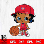 Detroit Pistons Betty Boop NBA 8 Svg Eps Dxf Png File, NBA svg, Digital Download, Instant Download