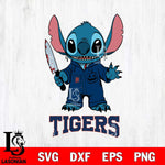 Detroit Tigers Stitch Horror 2 Svg Eps Dxf Png File, MLB svg, Digital Download, Instant Download