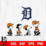 Detroit Tigers snoopy Svg Eps Dxf Png File, Digital Download, Instant Download