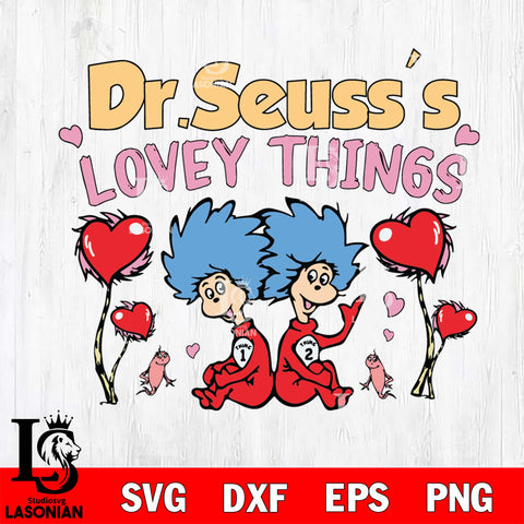 Dr seuss's Loveythings svg eps dxf png file, Digital Download,Instant ...