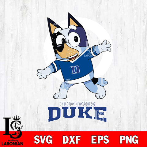 Duke Blue Devils Bandit Heeler Rugby Svg Eps Dxf Png File, Digital Download ,Instant Download, Cricut File